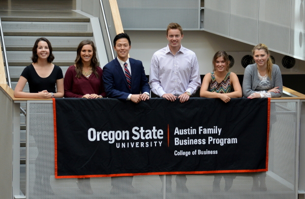 2015 Family Business Scholarship Students