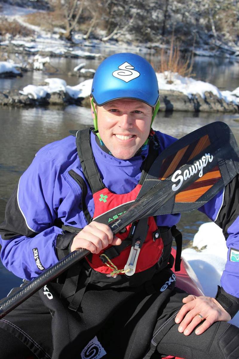 Peter Newport, CEO of Sawyer Paddles