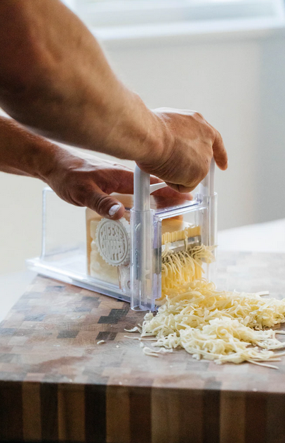 The Cheese Chopper from Shark Tank seems to over-complicate the