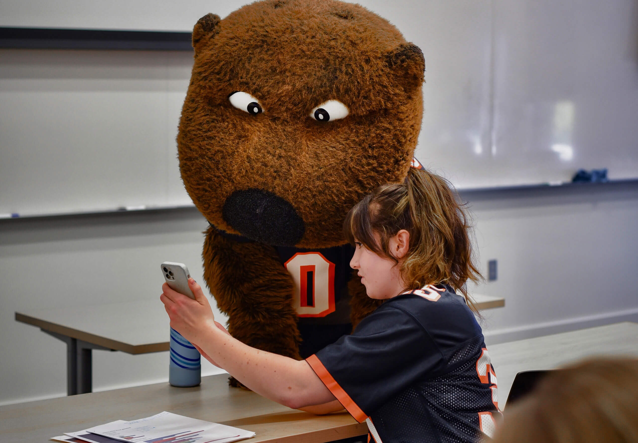 Ella Dianich talks to Benny Beaver
