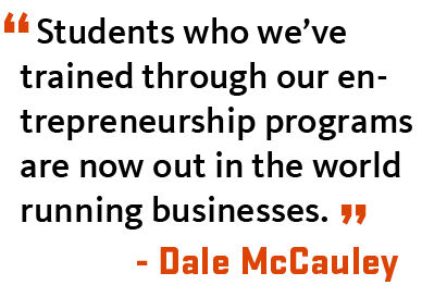 Dale McCauley talks about the InnovationX program at OSU
