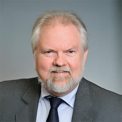 Photo of man on gray background